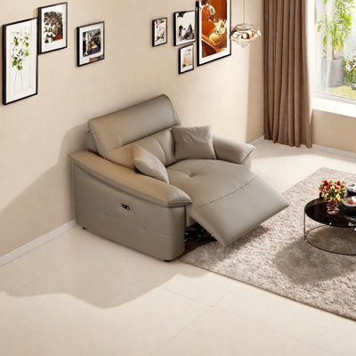 High-end light luxury style electric sofa