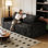 Canapé Bonaser 71 po 3 pièces, tissu velours côtelé, sièges profonds, canapé causeuse confortable, sans assemblage, 1 pièce pour salon, chambre à coucher, salle de conférence, appartement