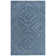 Tapis de la surface bleue en laine touffeté à la main Phan