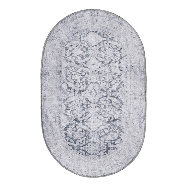 Heyde Chenille Oriental Indoor Rug