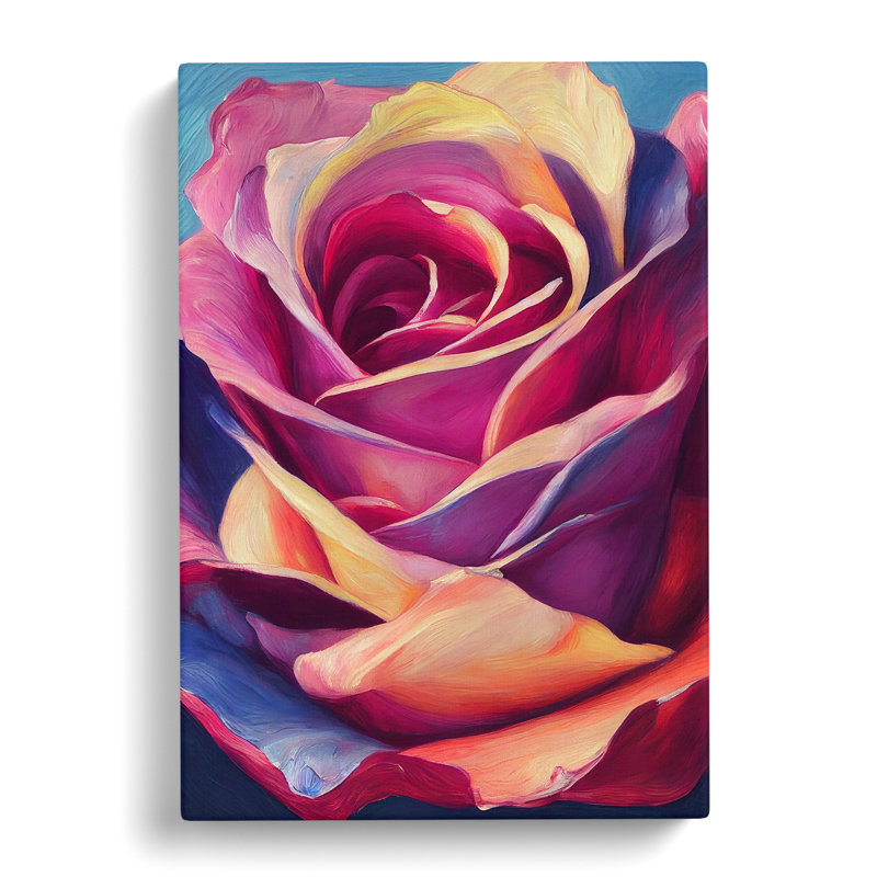 Brittni Rose Flower Vol.2 - Wrapped Canvas, 50cm H x 35cm W x 3cm D