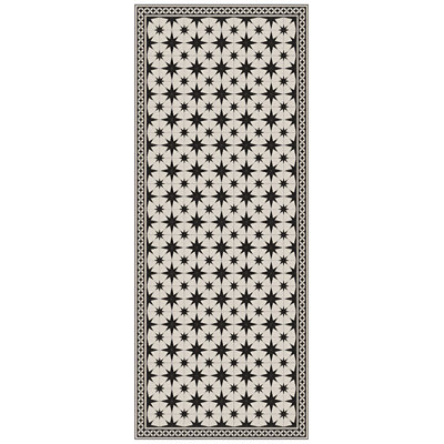 NightSky Black Cushioned Kitchen Mat