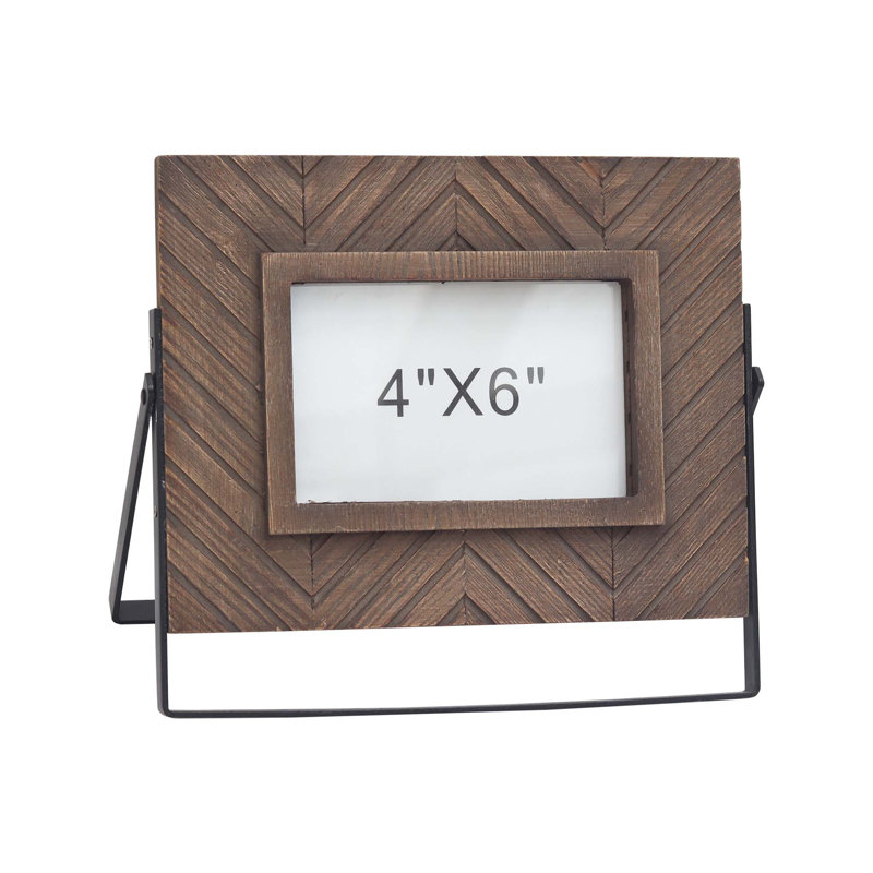 Dempsy Dark Brown Wood Matte Picture Frame
