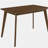 Retro Chestnut Dining Table with Angled Legs-1799633563-1799633565-1799633536