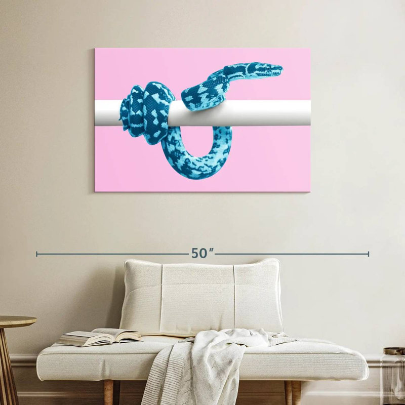 Snake I, 26" H x 39" W