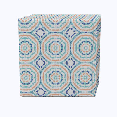 100% Cotton Geometric Square Napkin