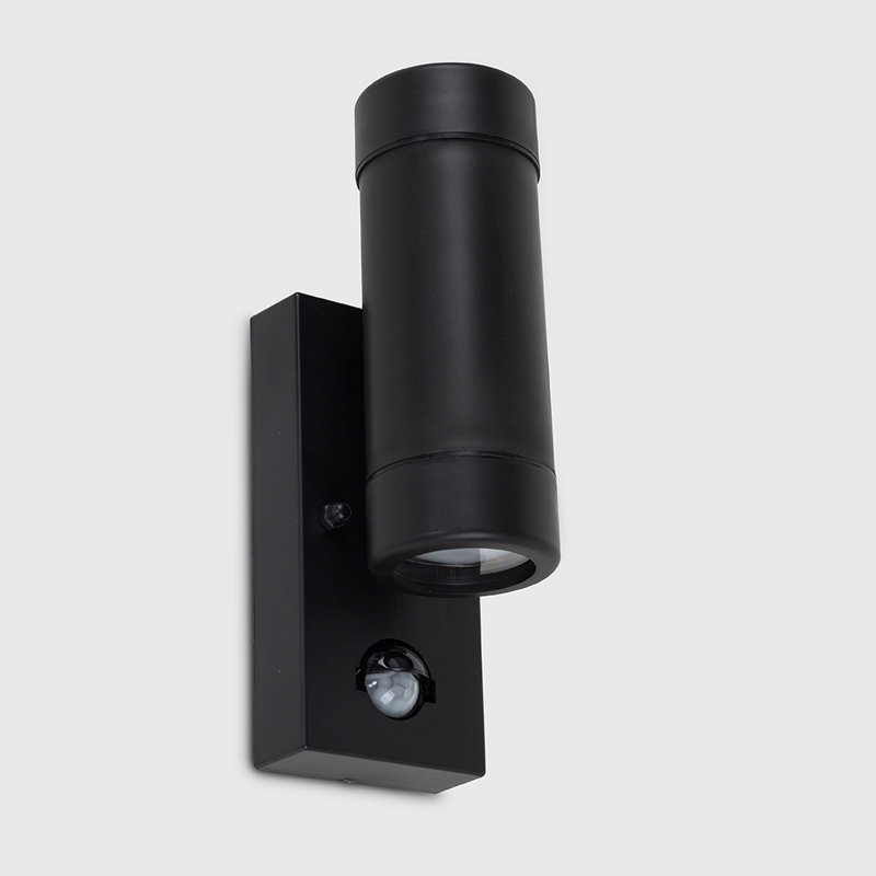 Likens Black 4 - Bulb Outdoor Armed Sconce, No Bulb