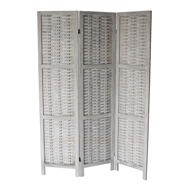 Panneau pliable H 70 po Renn, 3, Gris