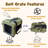 Pet Stroller Foldable Travel Crate With Detachable Carrier For Small And Medium Dog And Cat
