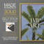 «Banana Leaves on Blue I», reproduction encadrée - bois massif-1644863861-1644863867