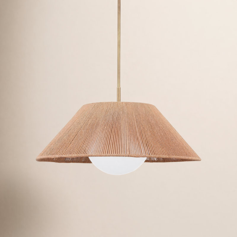 Cameca 1 - Light Pendant, 19.75" H x 29" W x 29" D
