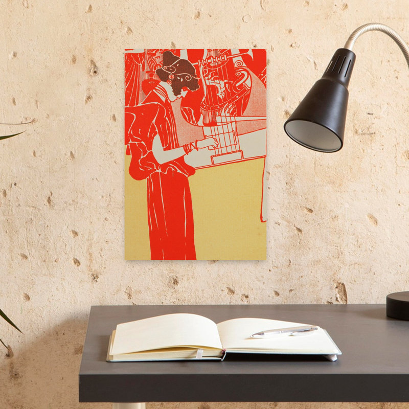 Musik Abstract Contemporary Wall Art Print, 45.72cm H x 30.48cm W