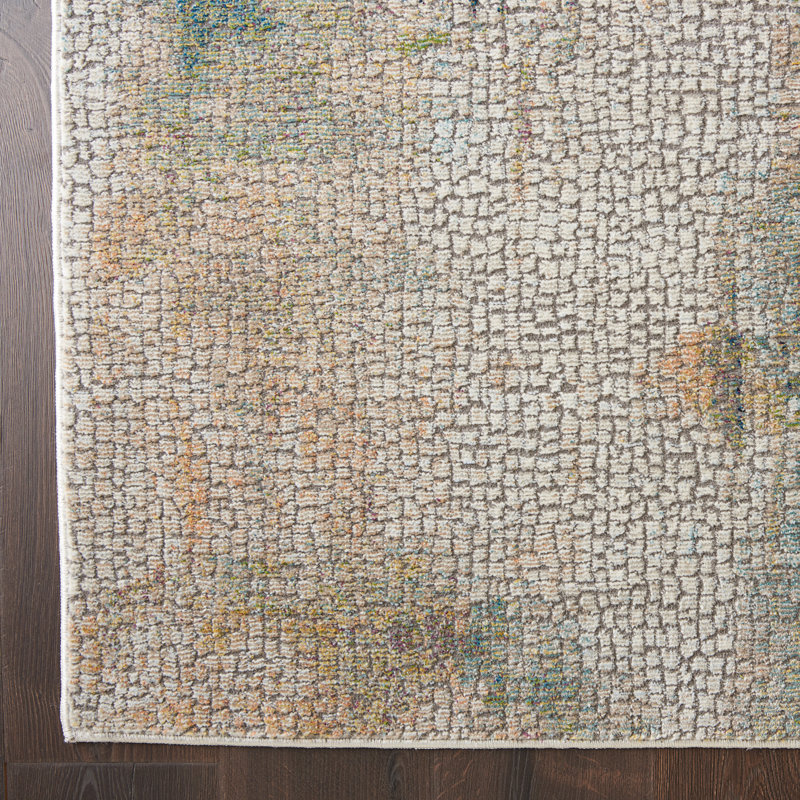Abstract Indoor Rug, Rectangle 4' x 6'