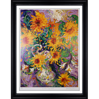 «Pitcher of Gold», reproduction encadrée 32 x 35 par David Arathoon LE 250