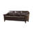 Northlakes Genuine Leather Rolled Arm Loveseat-2088566872-2015051230