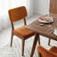 Chaise d'appoint rembourrée en bois massif Avra-954845862