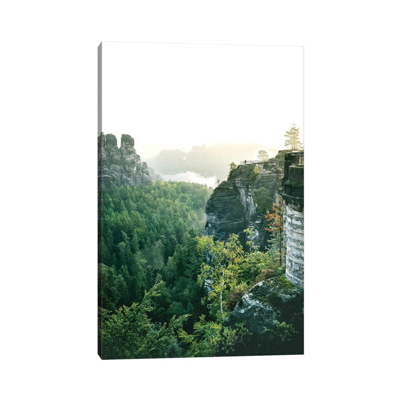 Sandstone Sunrise 1 Piece Wrapped Canvas Wall Art, 30.48 cm H x 45.72 cm W