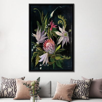 « fleur show i », reproduction d’impression sur toile tendue