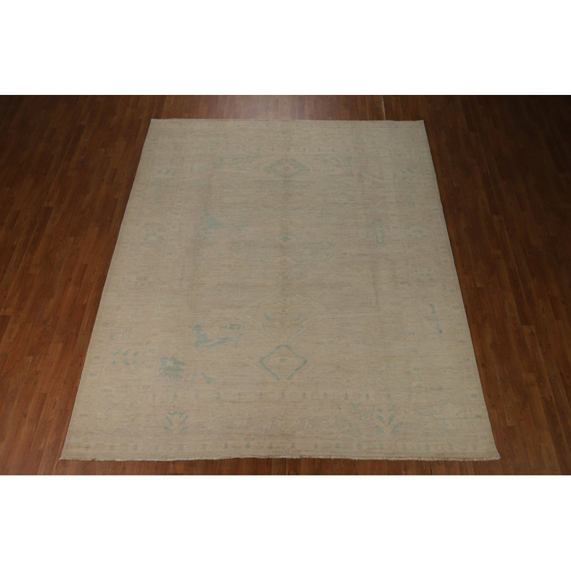 Vegetable Dye Oushak Turkish Area Rug 8x10