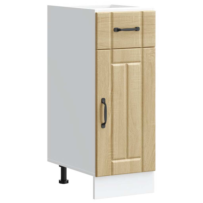 Kitchen Base Cabinet Lucca Engineered Wood, Sonoma Oak