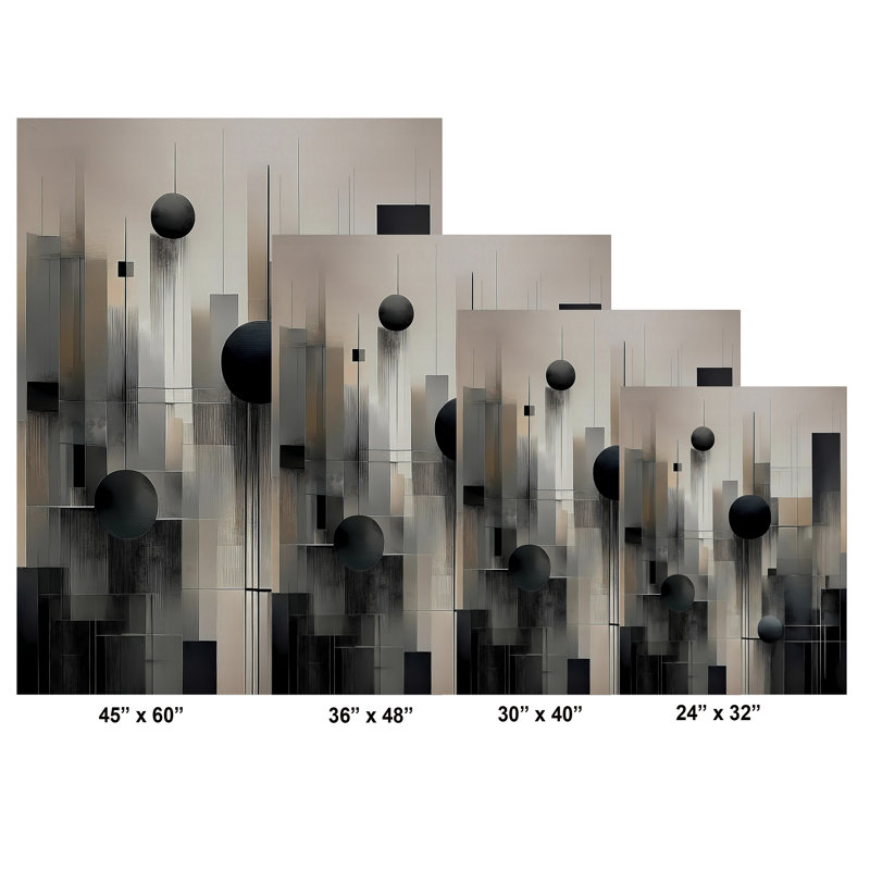 Balance monumentale, H 32 po x l 24 po