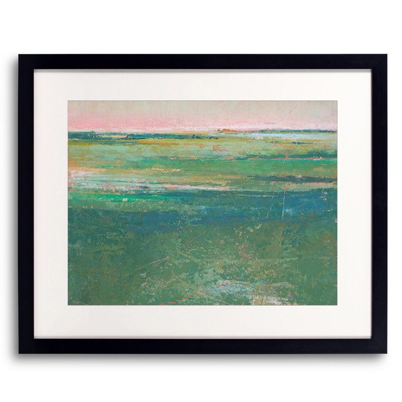 Jade Lea Print by Victoria Primicias, Black Framed Paper, 17.25" H x 21.25" W
