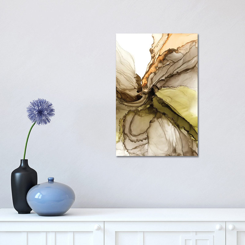 Olive II par Monet & Manet Art Studio, reproduction d'art sur toile tendue, H 18 po x l 12 po x 1,5 po