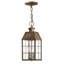 Nantucket 2-Light Outdoor Hanging Lantern