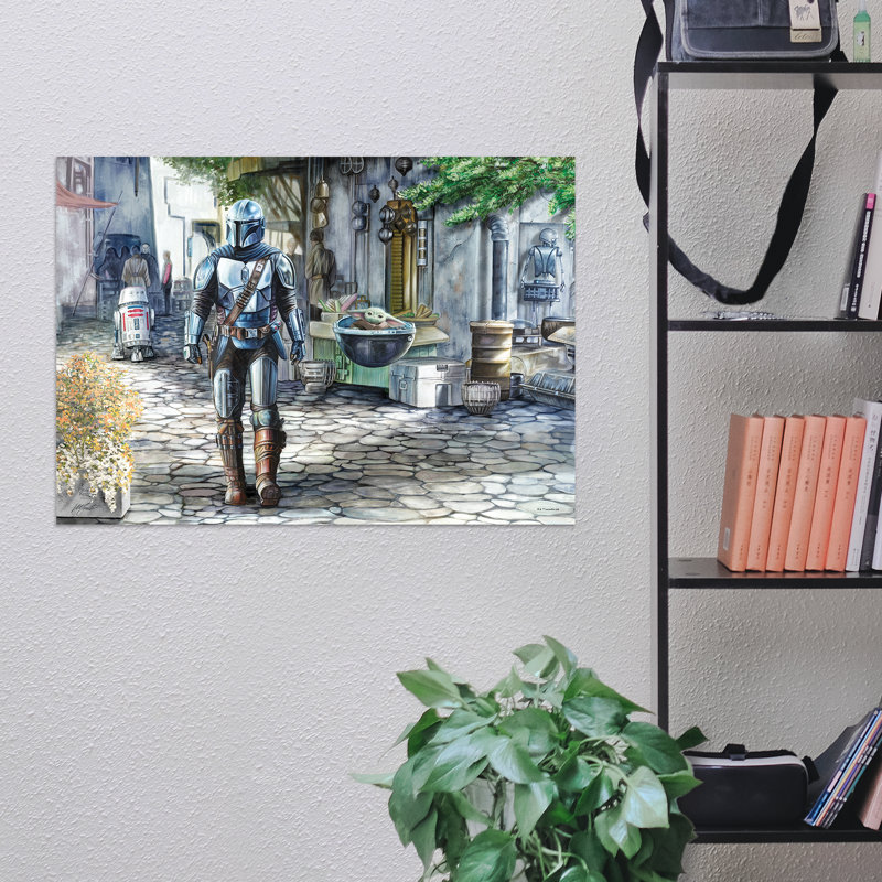 Art mural impressionnant The Mandalorian (A Welcome Sight)