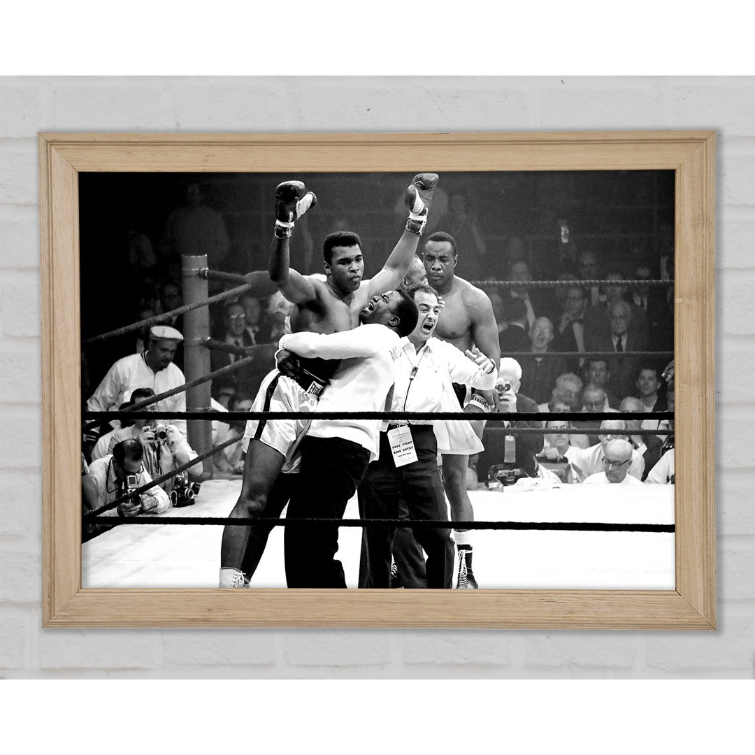 Muhammad Ali Victory - Einzelner Bilderrahmen Kunstdrucke