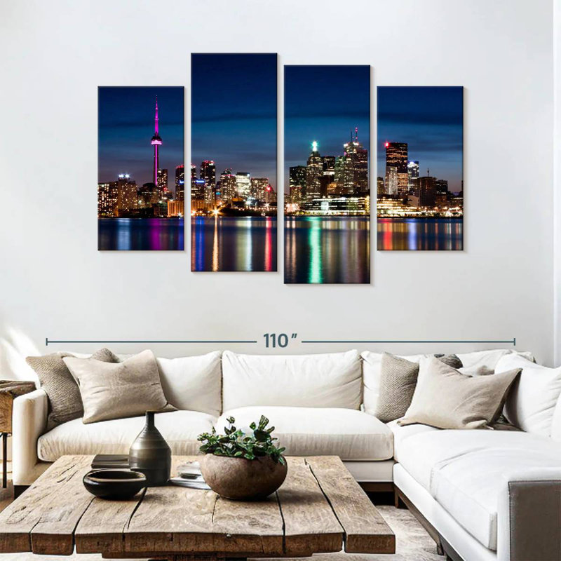 Sireci Toronto Skyline At Night