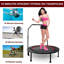 Trampoline rond pliable de 3,28 po avec guidon