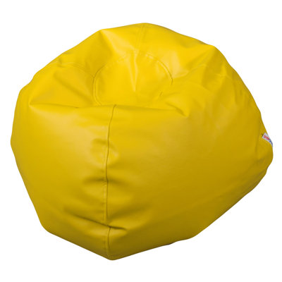 Fauteuil à billes classique en similicuir
