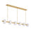 Kelly Wearstler Laurel 6-light extra large linear chandelier