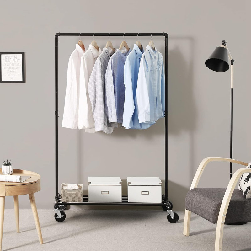 100cm Rolling Clothing Rack