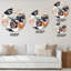 Horloge murale surdimensionnée-79517896