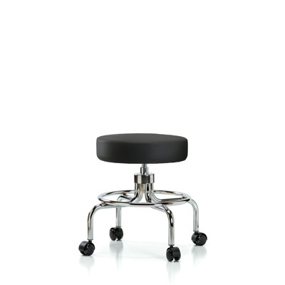 Anguiano Screw Lift Desk Height Adjustable Lab Stool