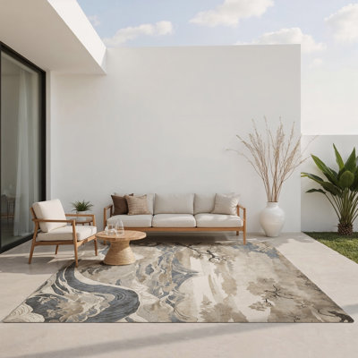 Tapis intérieur et extérieur Elegant Waves