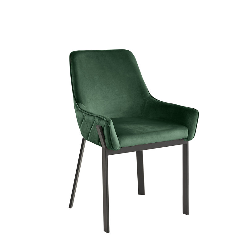 Axana Upholstered Dining Chair, Green