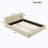 Upholstered Platform Bed with Thick Fabric, Grounded Bed with Solid Frame-1814958162