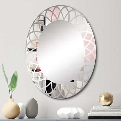 Catoctin - Miroir mural moderne ovale