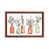 Toile avec cadre en bois classique