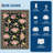 Vintage Floral Pattern Area Rugs Washable Foldable Carpet Modern Home Decor Rug Bedroom Living Room Rugs and Easy Care Carpet Floor Mats-363670645-363670651