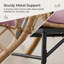 Fauteuil d'extérieur en osier avec coussin extensible Solvane-582643436