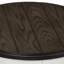 Colburn Round Wooden Pedestal End Table