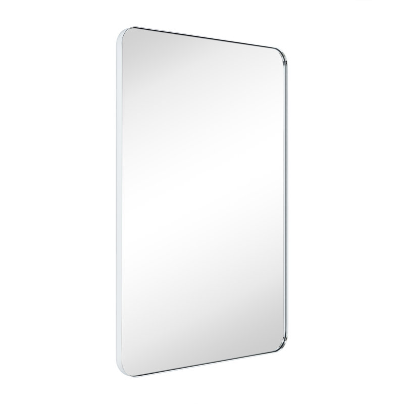 Miroir de salle de bain Kengston, Chrome chrome, 36 po x 24 po