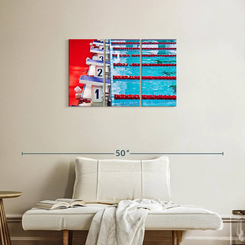 Sireci Swimming League, 20" H x 33" W