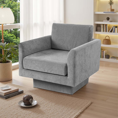 Fauteuil d'appoint rembourré 360 °