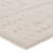 Rectangle Abstract Machine Woven Chenille/Polyester Area Rug in Cream-1117955836