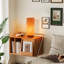 Lampe de table rustique en bambou Boho